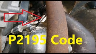 Causes and Fixes P2195 Code: O2 Sensor Signal Biased/Stuck Lean (Bank 1 Sensor 1)