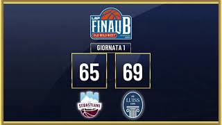 Highlights Finali Playoff Serie B | Giornata 1 - Real Sebastiani Rieti VS LUISS Roma