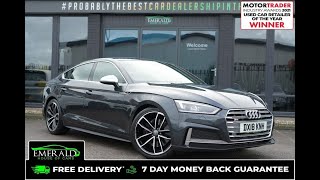 2018 18 AUDI S5 3.0 S5 SPORTBACK TFSI QUATTRO 5D 349 BHP/DX18 KNH