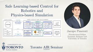 Jacopo Panerati on Safe Learning-based Control for Robotics | Toronto AIR Seminar