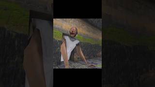 Grandpa Sewer Escape With Granny 😱 #granny #gaming #shorts