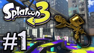 Splatoon 3 - Turf War - Aerospray RG - Gameplay #1