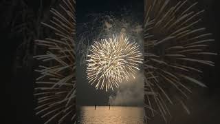 Beautiful 4th July fireworks at Port of Everett, WA, USA💥 #tourist #fireworks #everett