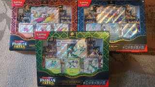 Pokemon TCG Paldean Fates Premium Collection set opening!