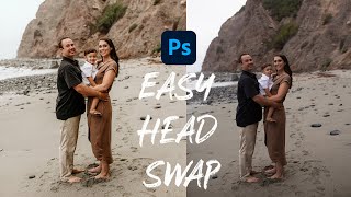 Easy Head Swap in Photoshop | Face Swap | Photoshop Tutorial 2021