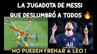 LA JUGADOTA DE MESSI CONTRA EL LENS QUE DESLUMBRÓ A TODOS ! No lo pueden parar 🔥