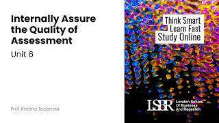 LSBR UK - Unit 6 Internally Assure the Quality of Assessment