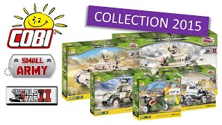 Cobi Collection complète 2015 "Small Army, WW2" (News 2015)