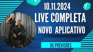 LIVE COMPLETA  SOBRE NOVO APLICATIVOS  DE PREVISÕES #chalinegrazik #vidente