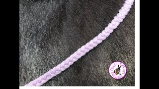 How to make Cotton Reins with paracord wrapped ends.