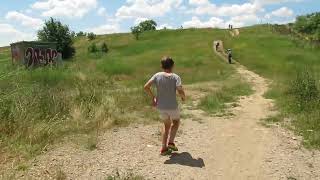 Walking with grandson to Delta Vacaresti, June 19, 2022