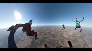 Fun freeflying and wingsuiting over Western New York Skydiving, Nov. 2021 with Brian Piper