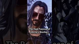 The Real Purpose of Johnny's Biochip... #cyberpunk2077 #cyberpunk #theory #lore #cdprojektred