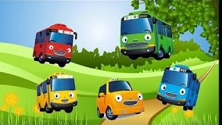 Ten Little Buses Song/Nursery Rhymes/Original Song/For Kids/Pre-School Learn