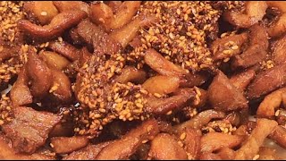 Deep Fry Pork with Sesame - Pork Recipe