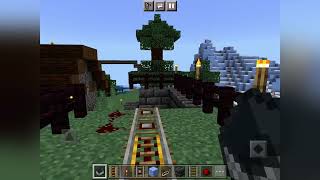 Long Minecraft Railway