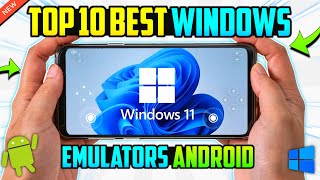 TOP 10 BEST WINDOWS EMULATORS FOR ANDROID IN 2024