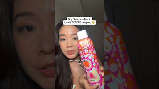 Dry shampoo hack for oily hair!!