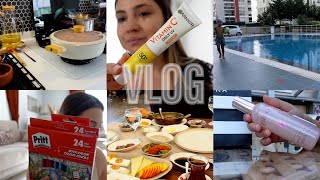 DOLU DOLU VLOG 🌸  SEPHORA ALIŞVERİŞ 💄 KAHVALTI 🍳 KIRTASiYE 🖊️ MUTFAK 🧑‍🍳 BİRLİKTE HAZIRLANMA ♥️