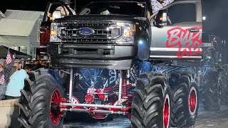 $500,000 F250 Monster Truck Destroys Tug Of War!