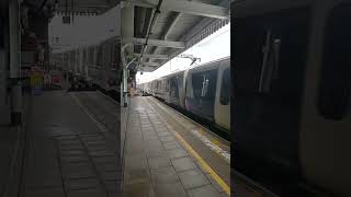 Class 345 passing Romford