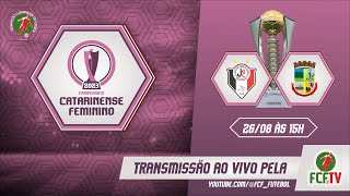 AO VIVO -  JOINVILLE X JARAGUAENSE - CAMPEONATO CATARINENSE FEMININO 2023