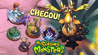 FLOX FOSFORIANO CHAGOU! QUE SOM LINDO! E COMPREI TODAS AS ILHAS ESPELHADAS! | My Singing Monsters