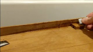 Remove wood glue mistake with white vinegar