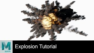 Maya Fluid and Animation Tutorial: Helicopter Crash Smoke and Explosion