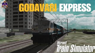 EMD Action! 🚂 Journey on the 12117 LTT Manmad Godavari Express | Indian Train Simulator 2024 🎮