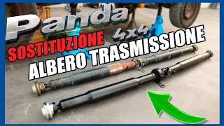 ALBERO DI TRASMISSIONE Panda 169 4x4 (Seconda Serie) con Supporto Centrale usurato SOSTITUZIONE