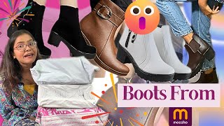 Winter wear haul Meesho | Meesho boots haul 💥🧤👢