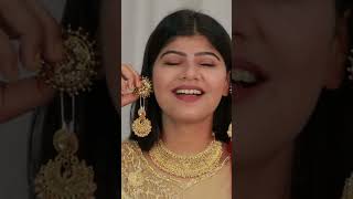 Make DIY Long Earrings For Wedding - Long Earring kaise banayen #shorts #