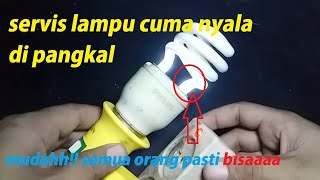 Servis lampu cuma nyala merah di pangkal