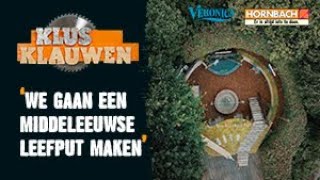 Een MIDDELEEUWS PLEIN in een oud zwembad | Klusklauwen #5