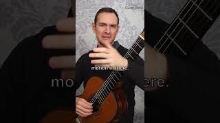 Hammer-On Hack: Whole-Hand Technique for Smoother Slurs #shorts  #guitarlesson #classicalguitar