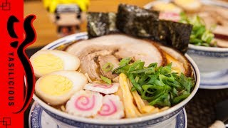 NARUTO RAMEN – Miso Chashu Ramen Suppe – Miso Nudelsuppe - Naruto Nudelsuppe