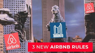 Toronto KILLS Airbnb Condos - 3 new rules