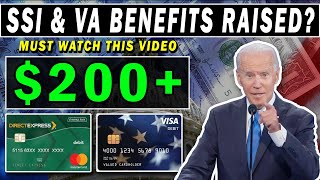 HUGE! $200 Raise For SSI ,VA,SSDI,Social Security Recipients | FINAL TRUTH!