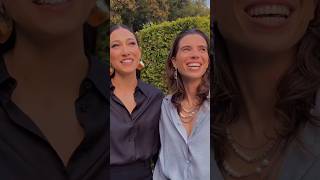 Christen Press and Tobin Heath: MAKERS Conference 2024 Honors 🥰🥰  #christenpress #tobinheath #preath