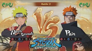 Naruto VS Pain | Boruto x Naruto ultimate ninja storm connections  #narutoshippuden #ps4#ps5