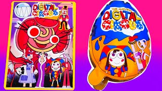 🎪MAKING THE AMAZING DIGITAL CIRCUS LOO PRINCESS 🫶💓GAMEBOOK+KINDER JOY SQUISHY PLAY@GLITCH