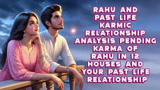 💫Rahu and past Life karmic relationship analysis pending Karma of rahu in 12 houses #astro