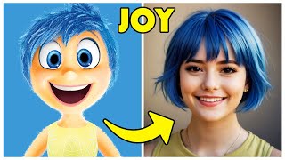 INSIDE OUT 2 Animation Movie Characters As Human Teenagers 🙆🏼‍♂️😱🙋🏼 | Envy, Anxiety, Joy..!