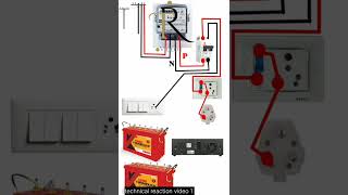 Invoter to house wiring 👍 #electrical #electrian #boardwiring #electrician #circuitboard #electric