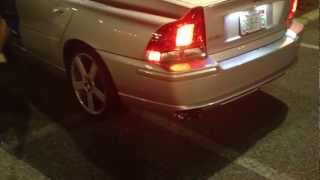 Volvo S60R custom Exhaust