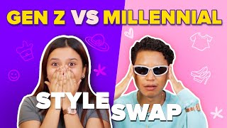 Gen Z vs Millennial Style Swap Challenge *Kalesh* | BuzzFeed India