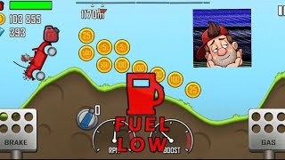 Hill climb racing 🏎️ Fuel ⛽ Low