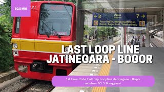 Mencoba Loop Line Jatinegara Bogor sebelum SO.5 Manggarai