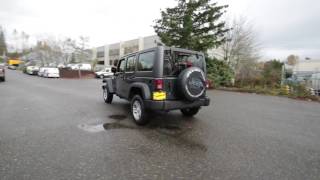 2017 Jeep Wrangler Unlimited Sport   Rhino Clearcoat   HL516810   Redmond   Seattle